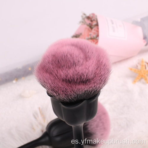 Pinceles de una sola mujer de lujo maquillaje cepillo